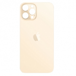 Kryt baterie iPhone 12 PRO MAX gold - Bigger Hole