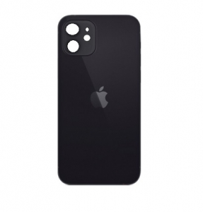 Kryt baterie iPhone 12 mini black - Bigger Hole