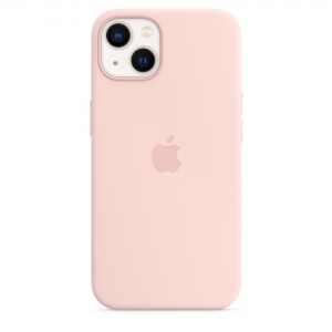 Silicone Case iPhone 13 Chalk Pink (blistr) - MagSafe