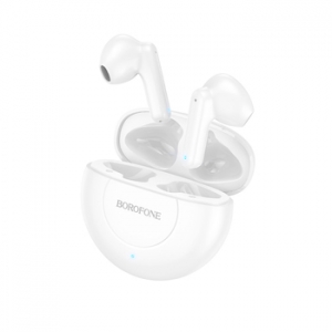 Bluetooth headset Borofone (E54) TWS, barva bílá