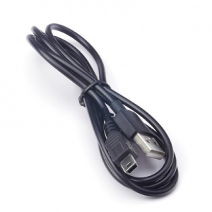 Datový kabel mini USB barva černá (DKE-2), 3 metry