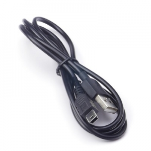 Datový kabel mini USB, barva černá (DKE-2) - 3 metry