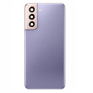 Kryt baterie Samsung G991, G991B Galaxy S21, S21 5G + sklíčko kamery violet
