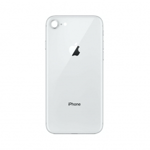 Kryt baterie iPhone 8 silver (white) - bigger hole
