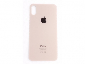 Kryt baterie iPhone XS gold - bigger hole