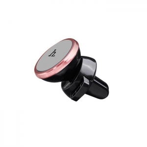 Držák do auta HOCO CA3 - magnet do mřížky ventilátoru, barva černá/rose gold