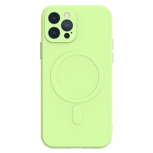 MagSilicone Case iPhone 13 Pro Max (6,7´´) Green