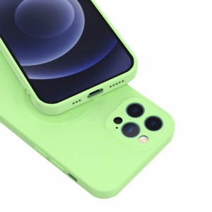 MagSilicone Case iPhone 13 Pro Max - Green