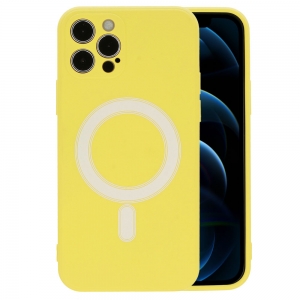 MagSilicone Case iPhone 12 Mini (5,4´´) Yellow