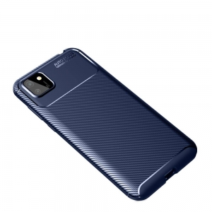 Pouzdro CARBON Elite iPhone 12, 12 Pro, barva modrá