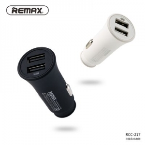 CL adaptér REMAX RCC-217, 2x USB, QC barva bílá