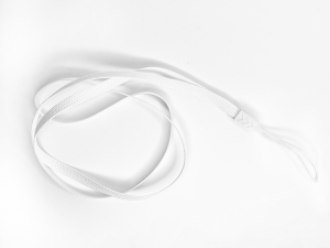 Šňůrka na mobilní telefon 6mm, barva bílá