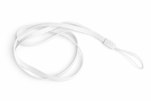 Šňůrka na mobilní telefon 6mm, barva bílá