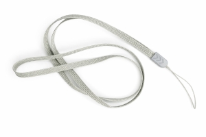 Šňůrka na mobilní telefon 6mm, barva šedá