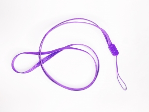 Šňůrka na mobilní telefon 6mm, barva fialová