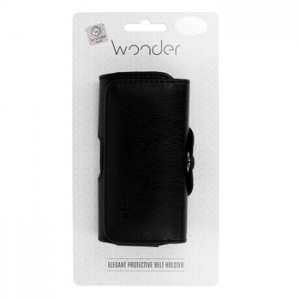 Pouzdro na opasek Wonder Belt, Model 17 iPhone 6, 7, 8 Plus, Samsung A51, A54, S20FE, S23 Plus, barva černá