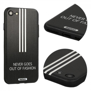 Pouzdro Back Case Remax iPhone 7, 8, SE 2020 (4,7), stripes black