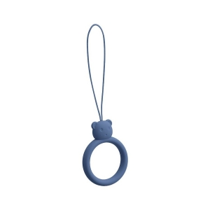 Šňůrka na mobil (silicone) Ring, barva tmavě modrá