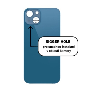 Kryt baterie iPhone 13   blue - Bigger Hole