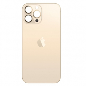 Kryt baterie iPhone 13  PRO gold - Bigger Hole