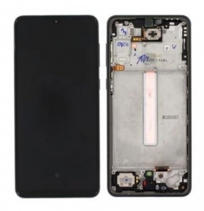 Dotyková deska Samsung A336 Galaxy A33 5G + LCD + rámeček black Service Pack - originál