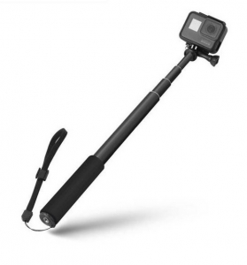 Selfie držák pro GO Pro kameru, barva černá