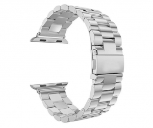 Kovový řemínek pro Apple Watch 38-41mm - silver