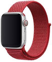 Nylon řemínek pro Apple Watch 38-41mm - red