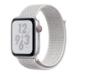 Nylon řemínek pro Apple Watch 42-45mm - grey / white