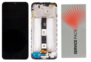 Dotyková deska Xiaomi Redmi 9A + LCD s rámečkem black SERVICE PACK