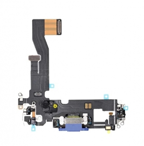 Flex iPhone 12, 12 PRO nabíjecí konektor blue