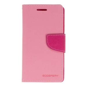 Pouzdro FANCY Diary Samsung G935 Galaxy S7 Edge barva světle růžová