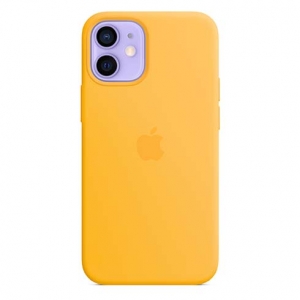 Silicone Case iPhone 12, 12 PRO sunflower (blistr) - MagSafe