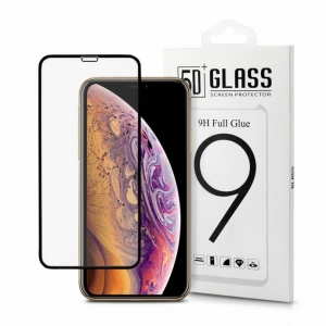 Tvrzené sklo 5D FULL GLUE iPhone 14 Pro Max (6,7) černá