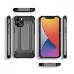 Pouzdro Armor Carbon iPhone 12, 12 Pro, barva černá