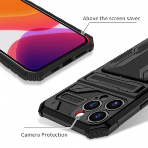 Pouzdro Protect Combo iPhone 13 Pro (6,1), barva černá