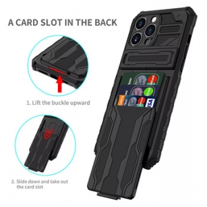 Pouzdro Protect Combo iPhone 12 Pro, černá