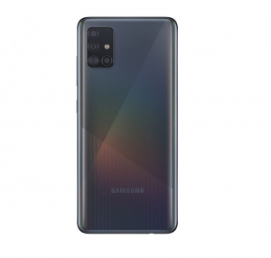 Samsung A515 Galaxy A51 kryt baterie + sklíčko kamery black