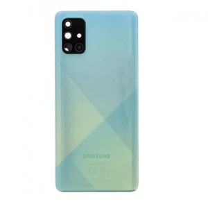 Samsung A715 Galaxy A71 kryt baterie + sklíčko kamery blue