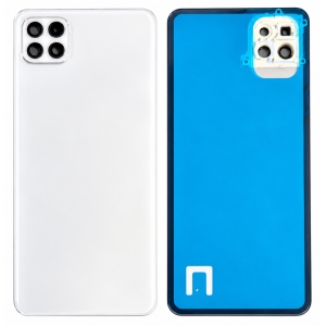 Kryt baterie Samsung A226 Galaxy A22 5G + sklíčko kamery white