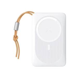 Externí baterie POWER BANK Veger VP1151 MagSafe 15W, 10000mAh PD22,5W QC 3.0, barva bílá