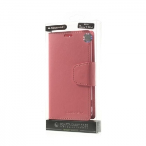 Pouzdro Sonata Diary Book Samsung G930 Galaxy S7, barva růžová