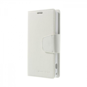 Pouzdro Sonata Diary Book Samsung G925 Galaxy S6 Edge, barva bílá