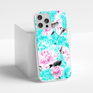 Pouzdro Back Case Flower iPhone 13 Pro Max, zelená