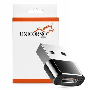 Adaptér USB C (female) na USB A, barva černá