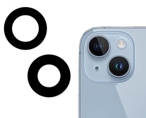 Sklíčko zadní kamery iPhone 14, 14 Plus bez rámečku