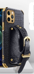 Pouzdro Back Case Croco Belt iPhone 7, 8, SE 2020/22 (4,7´´), barva black