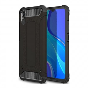 Pouzdro Armor Carbon Xiaomi Redmi 9A, 9AT barva černá