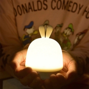 Noční Lampička Rabbit, barva bílá