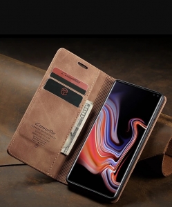 Pouzdro Book CaseMe Samsung A336B Galaxy A33 5G, barva vínová